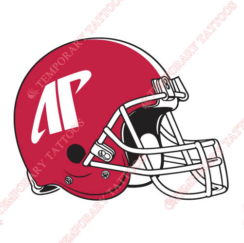 Austin Peay Governors 0 Pres Helmet Customize Temporary Tattoos Stickers NO.3764